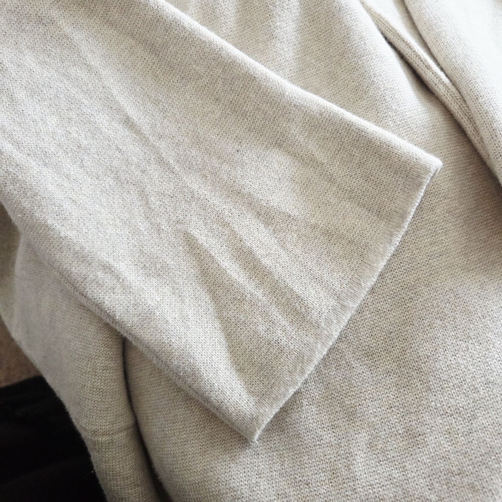 Quince 100% Organic Cotton Knit Blazer Size Large - Picture 9 of 9